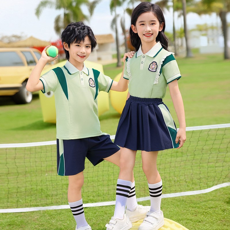 幼儿园园服夏装班服套装小学生运动会开幕式校服大班毕业照摄影服