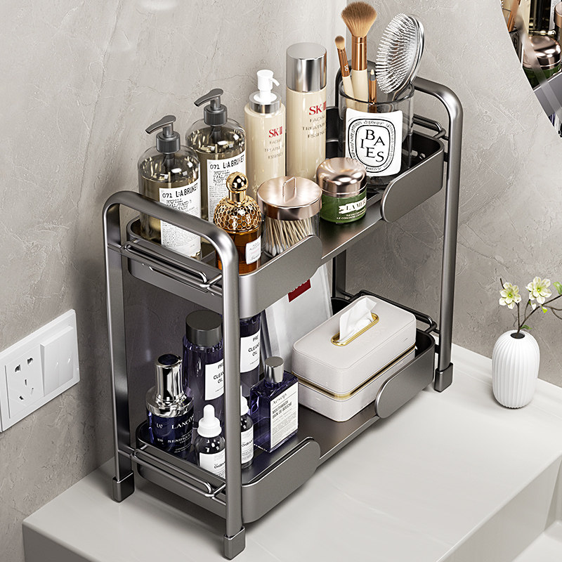 卫生间洗漱台置物架桌面浴室台面化妆品置物架高级感护肤品收纳架,家庭/个人清洁工具,浴室角架/置物架,淘宝优惠券,粉丝福利购,淘宝优惠卷