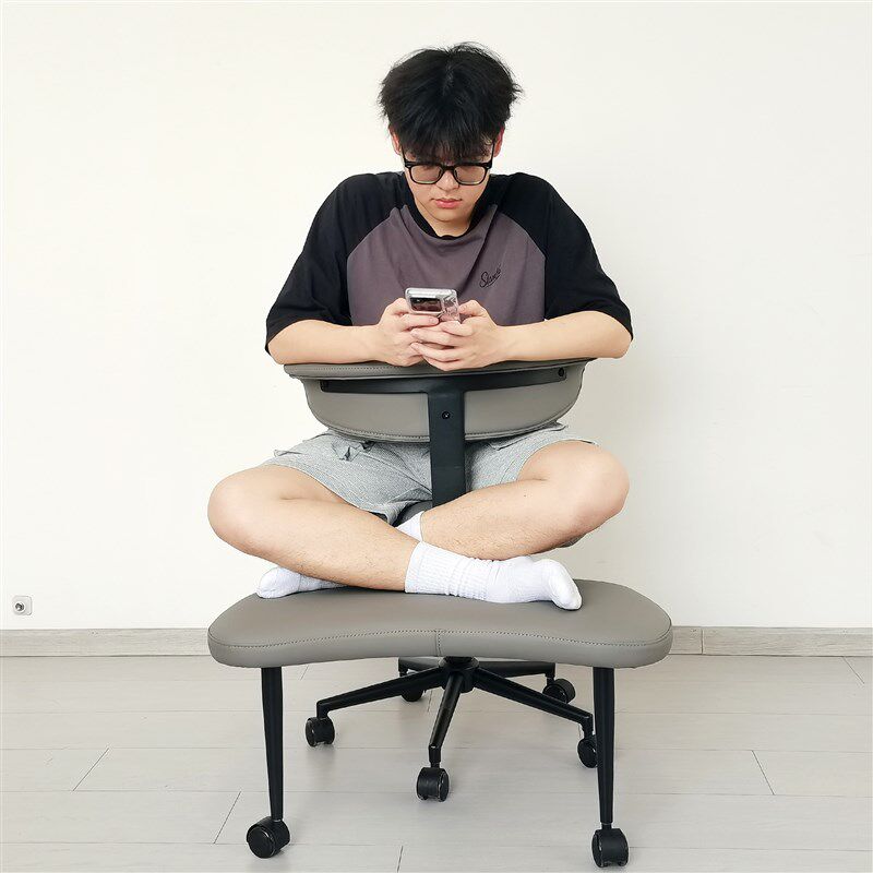 盘腿椅猴凳网红蹲椅懒人办公沙发宿舍瑜伽冥想椅打坐椅子带扶手