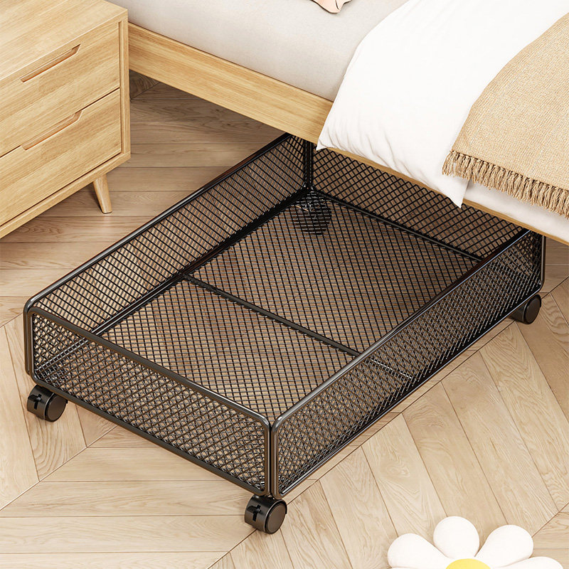 床底收纳盒带轮可移动储物箱床下扁平衣物整理箱床下大容量收纳筐,收纳整理,收纳箱,淘宝优惠券,粉丝福利购,淘宝优惠卷