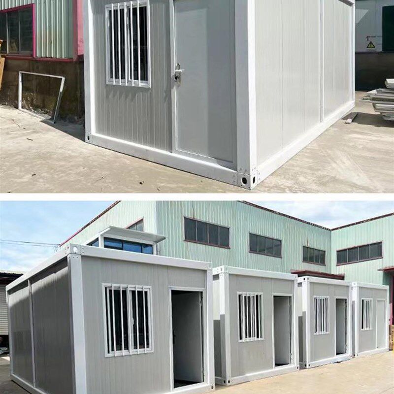 河南集装箱移动房住人彩钢集成办公室户外简易组装可拆卸活动板房