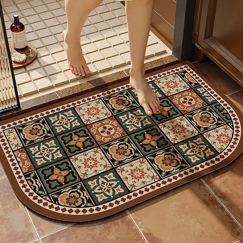 书卷密语美拉德硅藻泥浴室地垫卫生间吸水入户门地垫洗手间防滑垫,居家布艺,入户地垫,淘宝优惠券,粉丝福利购,淘宝优惠卷