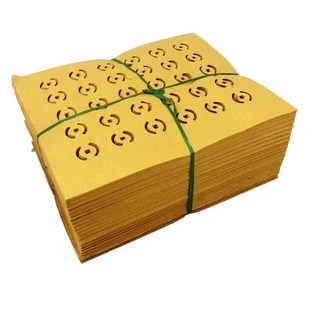 清明节用品寒衣节老p式打孔纸黄纸金元宝锡箔纸金条金砖