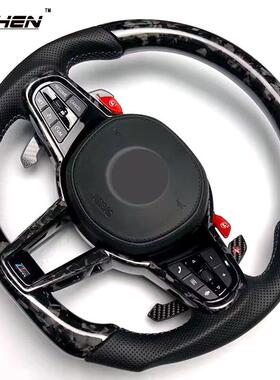 适用宝马新款CS方向盘M2M3M4G80G82G87老款改新款锻造方向盘