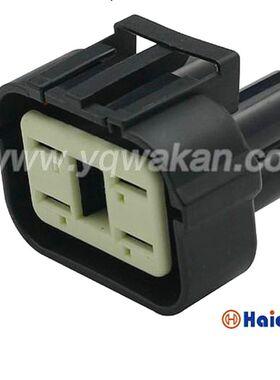 344080-1 汽车6.3系列防水接插件 4P连接器含端子 DJ7043A-6.3-21
