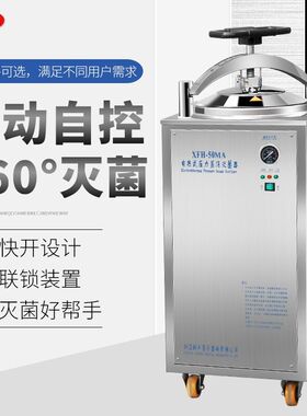 浙江新丰 XFH-30L立式压力蒸汽灭菌锅高压消毒锅全自动反压灭菌器