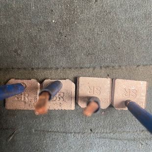 厂家配套减速碳刷农用汽车减速起动机马达碳刷 电刷闽仙2519碳刷