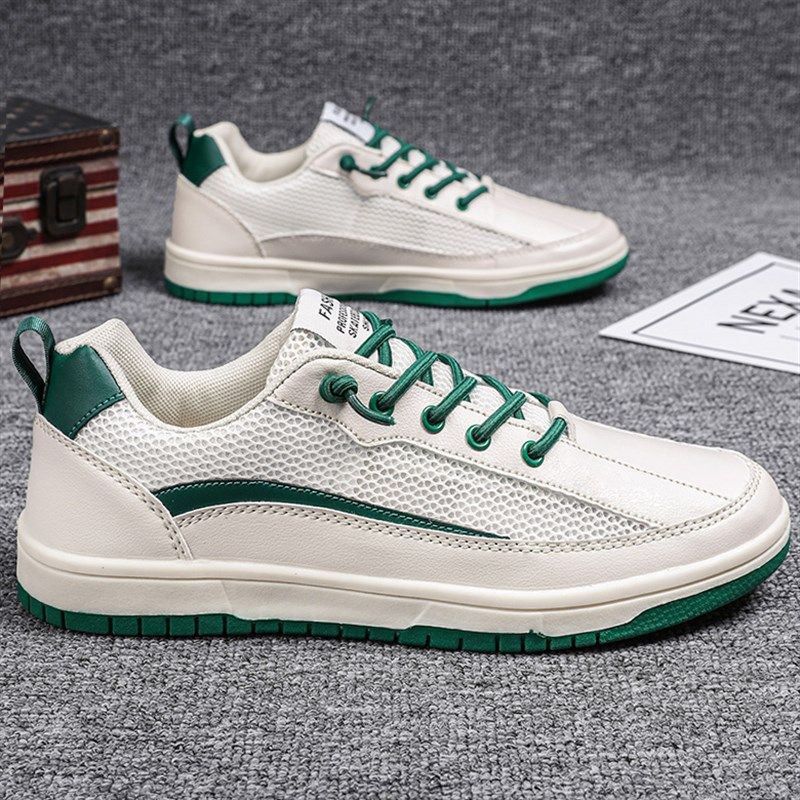 大码男鞋45夏款透气网鞋46休闲鞋鞋子47码防臭薄款网面38码运动鞋