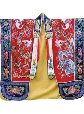 双龙道袍高功道服将衣法袍降衣精品刺绣法衣道家道士服装台湾