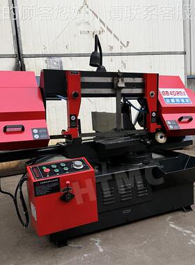 GB4028X带锯床销厂家直割可定制金属型材切机 度切割带锯床角4028