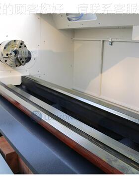 CAK6150数控车床双卡大盘数控 孔径车卧式数控车车床硬轨CAK6150v