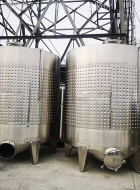 出果酒酒厂用不锈钢酿售葡酒酵罐 萄发酒液体304不JTP锈钢发酵罐