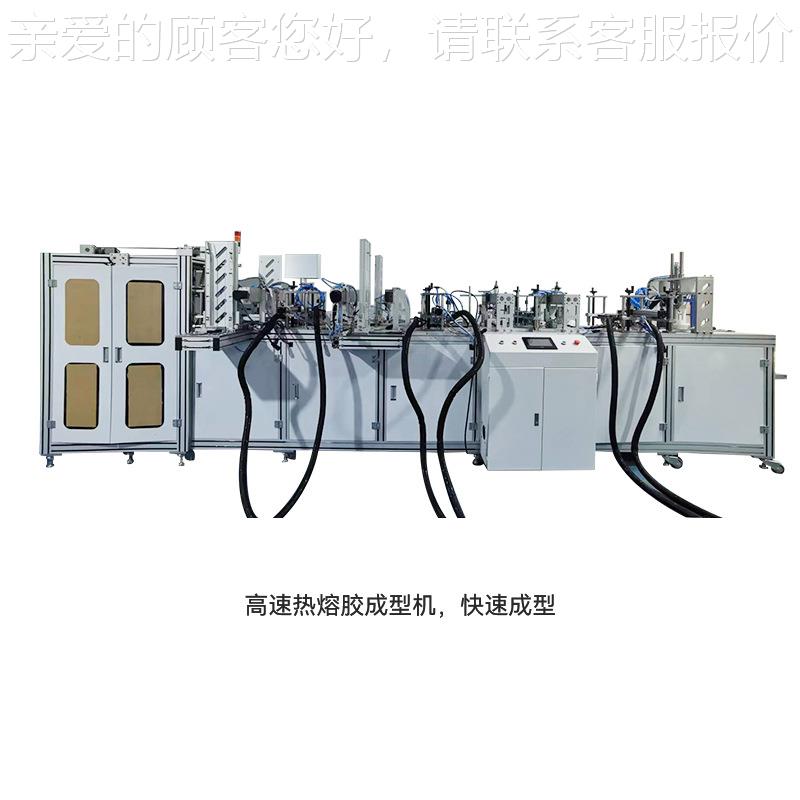 手表纸涂胶成机 型盒电商饰品手链盒KMQ天地盒盖全自动彩盒折机厂