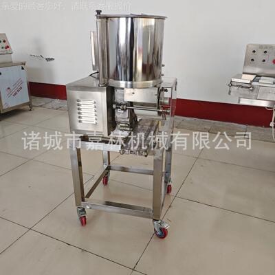 全自肉成型机 商RKE用汉堡饼肉饼成型设备 猪肉饼肉重组机 动牛饼