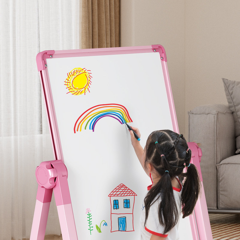 儿童画板家用小黑板支架式磁性双面教学涂色涂鸦可擦写字白板,玩具/童车/益智/积木/模型,画板,淘宝优惠券,粉丝福利购,淘宝优惠卷