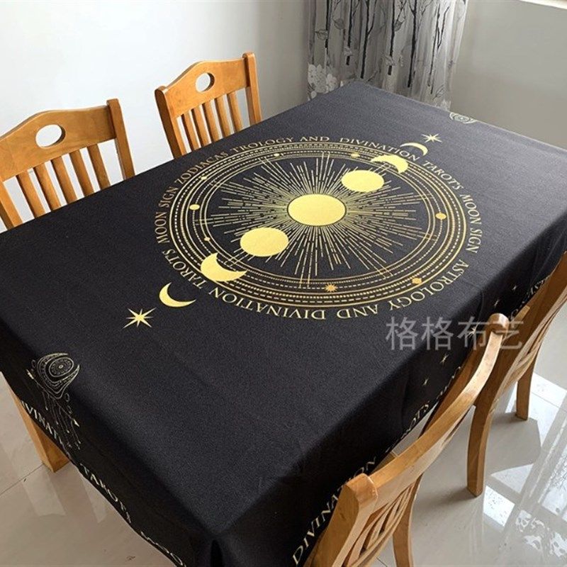 定制塔罗牌桌布 月相星空仪式布 布艺,居家布艺,桌布,淘宝优惠券,粉丝福利购,淘宝优惠卷