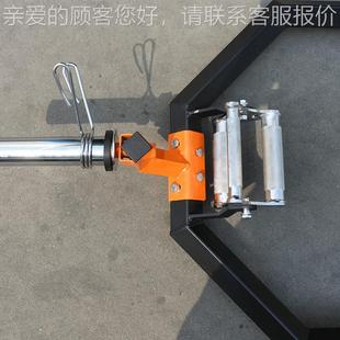 六框34555练商用边硬拉杆把位健身房杠铃硬拉训多杆