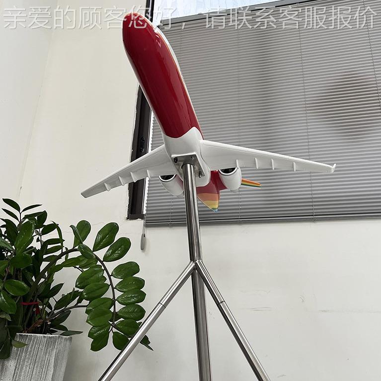1:28国产ARJ21中商飞客m机515模型落地摆件102c广告活动宣传吊国