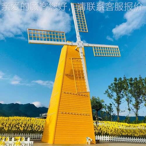 户车外古复防腐木园林景观陈风 网红乡村城镇建设美37866装饰摆件