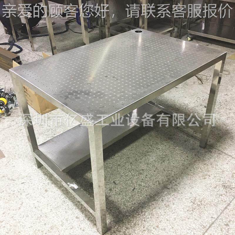 松岗304不室锈416钢工作台车间流线带质检台食水品实验灯无尘洁净