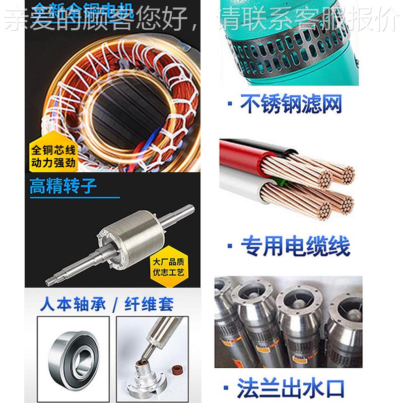 定制QSP不锈钢泉泵泵酒音乐景观喷泉潜水QS喷大型喷泉景QSP15-7-