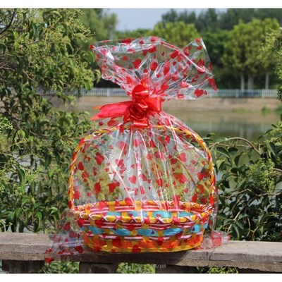 藤编水果篮送礼果篮蔬菜篮采摘篮舞蹈篮插花篮鸡蛋篮柳编手工篮子