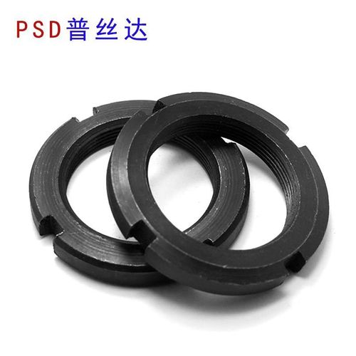 反牙左旋圆螺母M70X2/M72X2/M75X2/M76X2/M80X2/M85X2/M90X2M95X2