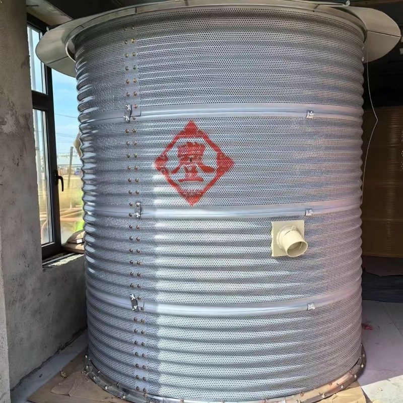 三万斤家用粮仓粮食谷仓加厚防虫小麦大型稻谷铁皮玉米储存储厂家