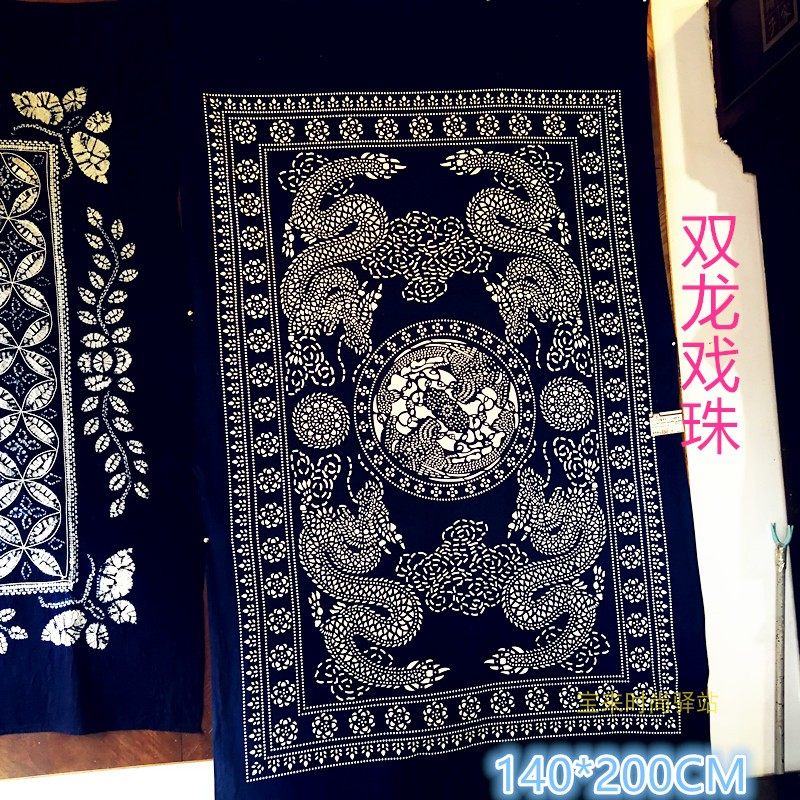 乌镇纯手工双面蓝染90*140西餐卡桌台布农家乐茶馆餐桌布料全棉,居家布艺,桌布,淘宝优惠券,粉丝福利购,淘宝优惠卷