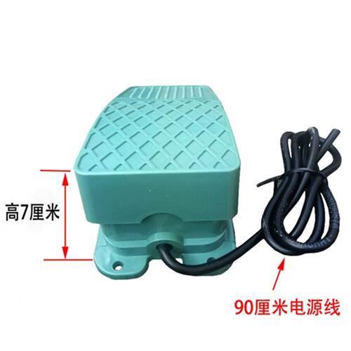 手动箱式喷沙机用脚踏开关 吸打吹砂机用自复位控制踏板脚踩开关