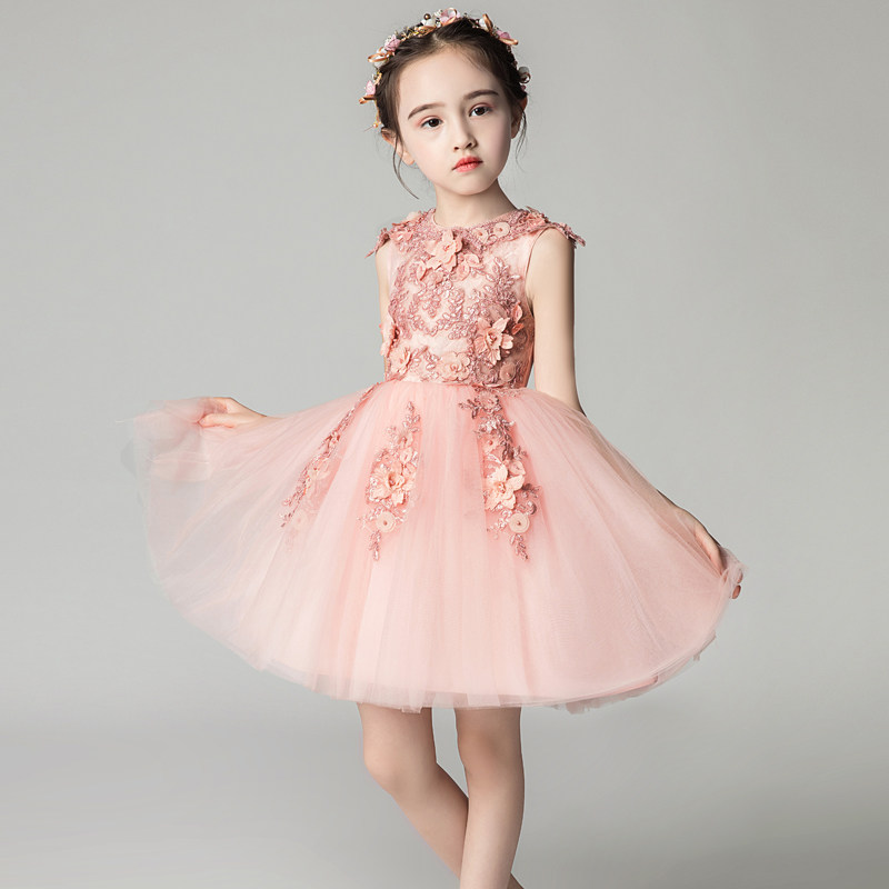 公主裙女童蓬蓬纱儿童晚礼服小花童婚纱主持人钢琴演出服模特走秀,童装/婴儿装/亲子装,儿童礼服,淘宝优惠券,粉丝福利购,淘宝优惠卷
