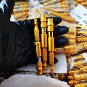 打磨吹尘高压吹风枪 铝合金吹灰神器吹气笔 吹气吹水吹尘便携式