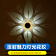 太阳户外庭院灯别墅民宿花园草坪桌面围墙装 饰景观灯花纹光影壁灯