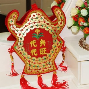 发禄袋上梁乔迁农村挂房粱用代代兴旺搬家铜板结婚陪嫁吉祥发落袋