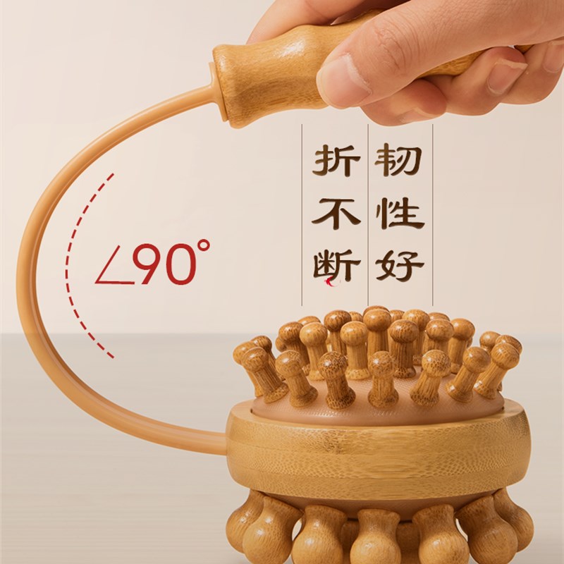捶背器敲打棒经络按摩锤锤肩神器木质家用肩颈拍打器养生专用手持