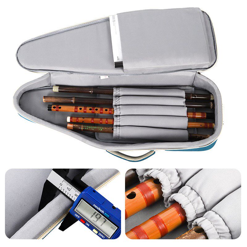 金川 双肩背笛子包竹笛包便携学生笛套袋笛子袋子加厚笛子背包