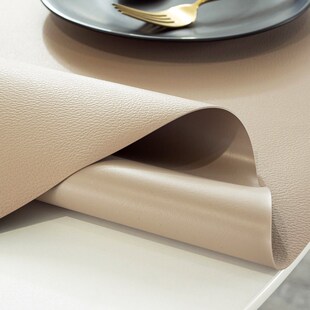 防水茶几垫皮革茶几板免洗防烫餐垫长方形无味桌布防油