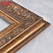 画家级收藏级油画画框外框大尺寸画框挂墙拍照结婚道具框架定制