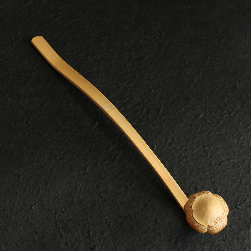 名家张念超本工纯手工精工雕刻老玉竹如意手把件摆件把玩竹雕文玩