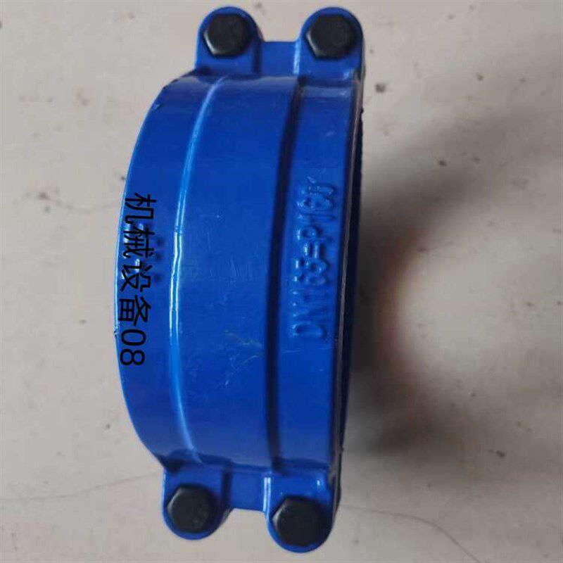 铸铁超短哈夫节抢修节水管抱箍补漏器管卡子快速接头管道接口