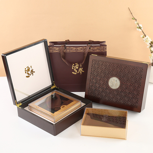 新款海参包装盒高档一斤半斤礼品盒淡干速发海参礼盒空盒子可