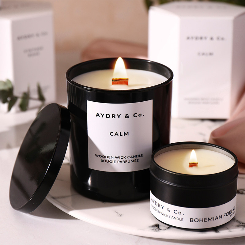 AYDRY&Co香薰蜡烛木质烛芯精油卧室室内安神aydryco助眠持久扩香