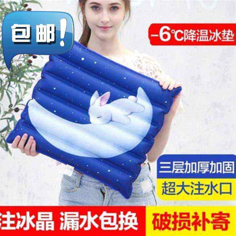 冰枕冰垫冰枕头夏冰垫垫凉垫夏季椅子水袋床降y温枕头午睡冰凉枕
