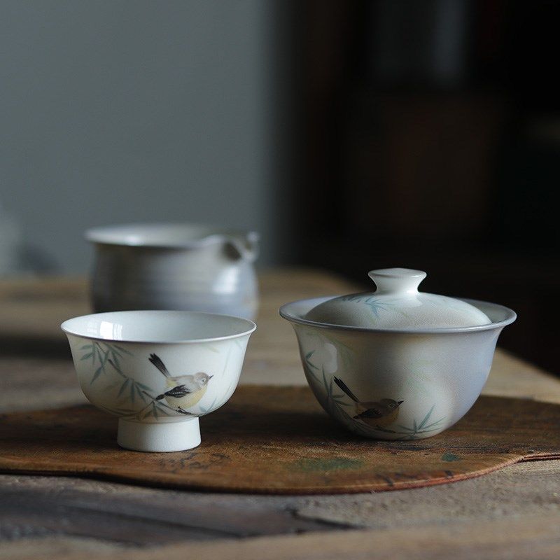 泥禾它手工手绘主人杯柴烧自然落灰功夫茶具中式陶瓷泡茶品茗单杯,餐饮具,茶杯,淘宝优惠券,粉丝福利购,淘宝优惠卷