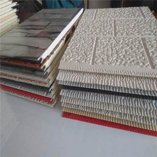 金属雕花保温板外墙装饰保温一体板聚氨酯集成房屋轻钢厂家供应