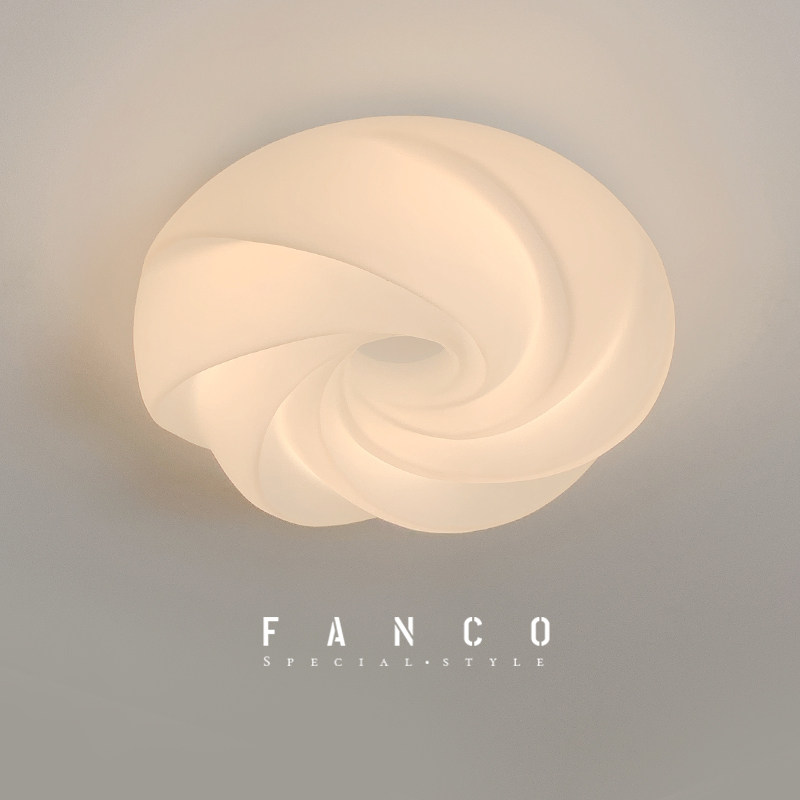 梵可灯饰曲奇卧室吸顶灯现代简约温馨浪漫客厅餐厅奶油风法式吊灯