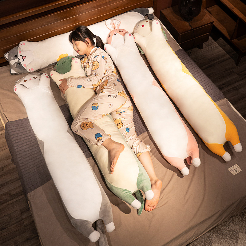 冰丝抱枕床上长条枕头女生侧睡夹腿靠枕男生款床头大靠垫孕妇宿舍