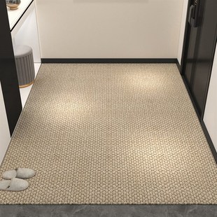 纯色仿剑麻门口入户进门地垫家用玄关门垫K客厅地毯垫子防滑脚踏