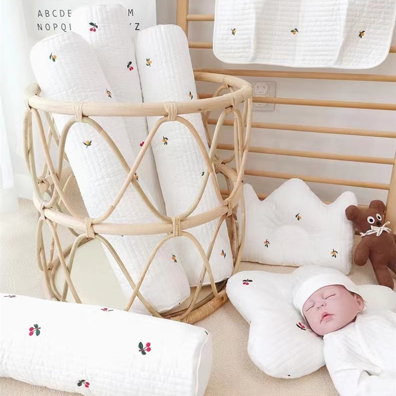 婴儿圆柱抱枕安抚长条靠枕宝宝侧睡神器夹腿睡觉防侧翻塞床缝围挡