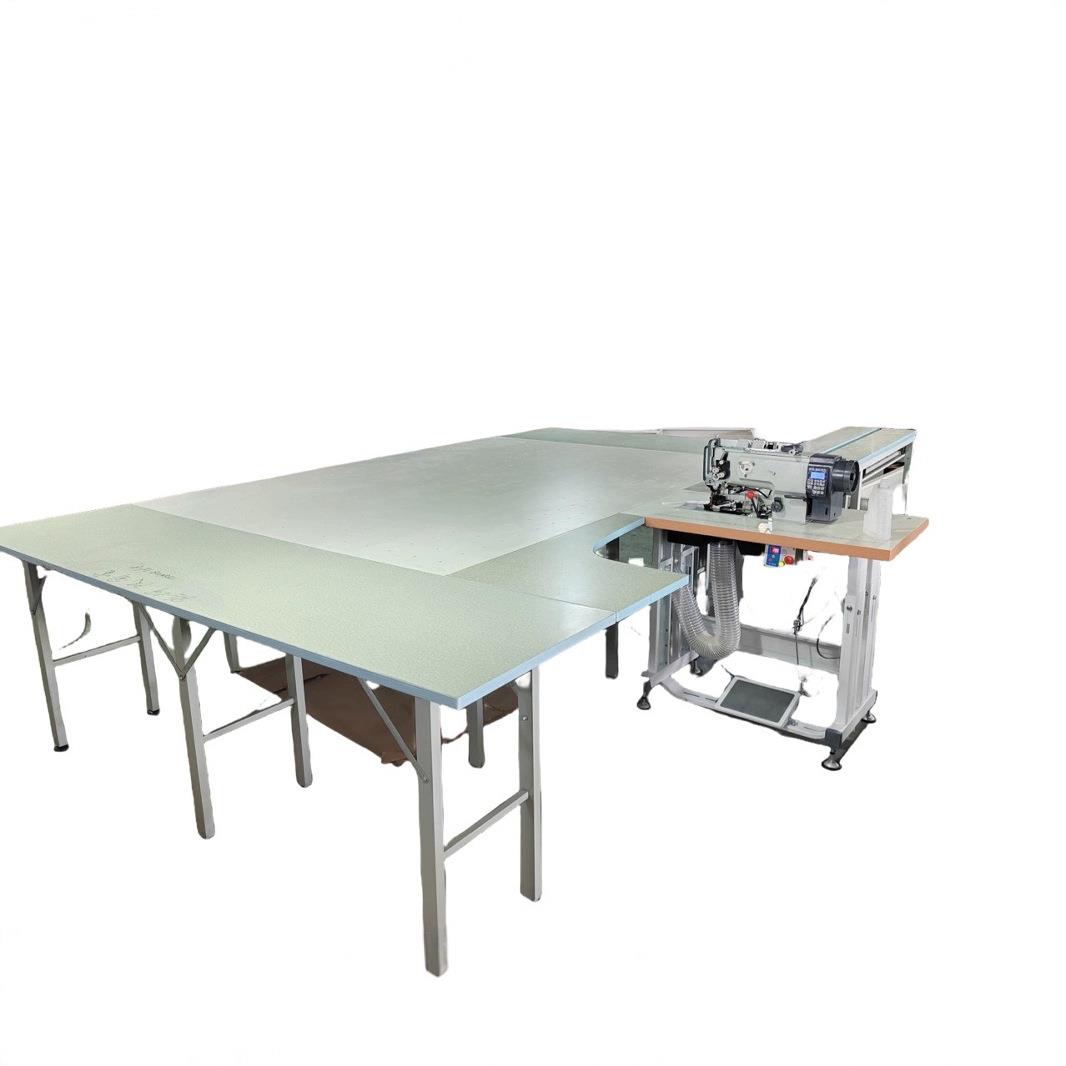 自动拉料床垫切包机厚料包边缝纫机童毯包边机榻榻米边包边缝机